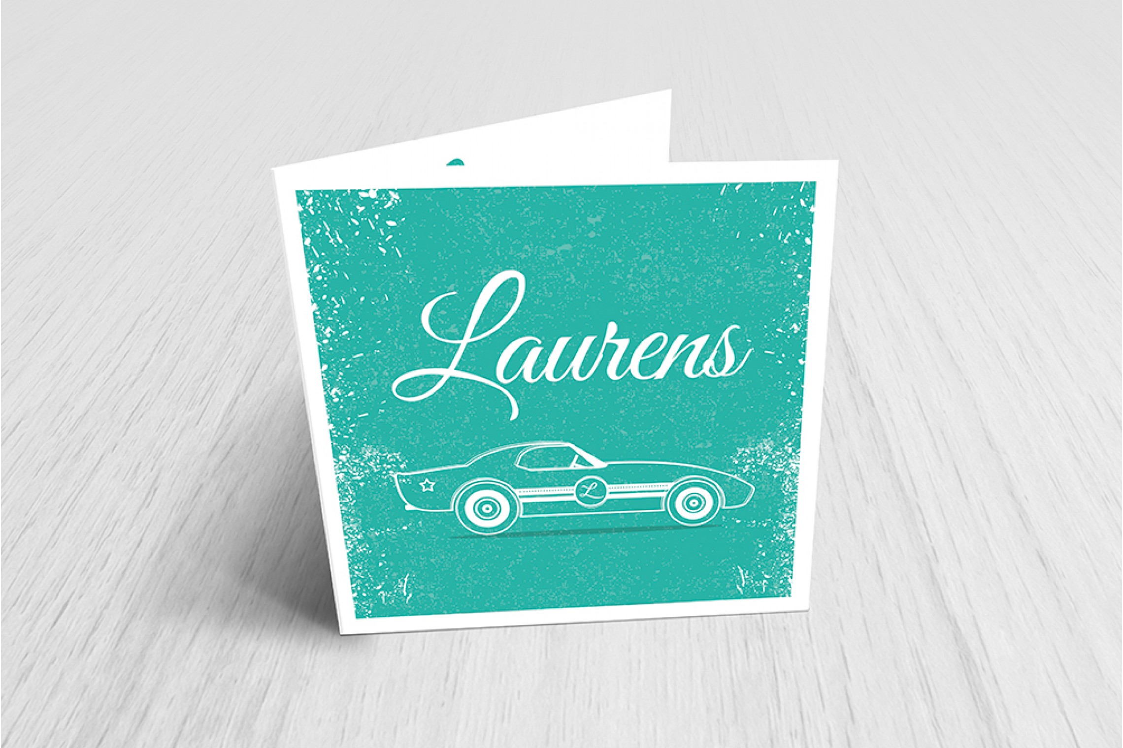 Stoere racewagen